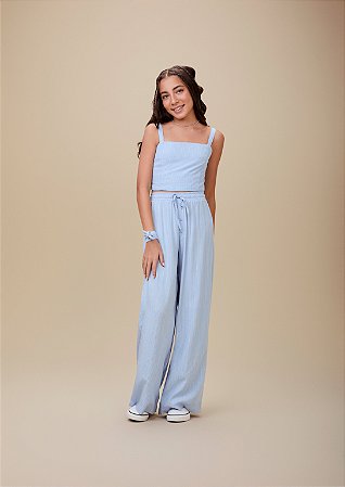 Top listrado azul claro | Iam Authoria