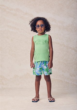 Conjunto regata e bermuda menta | Youccie