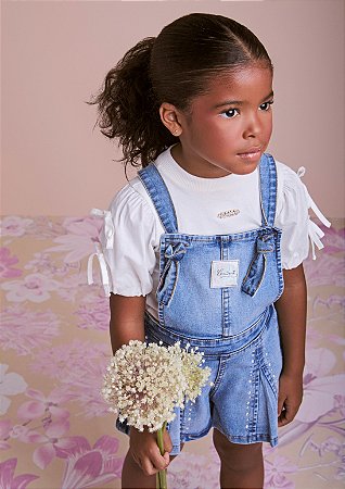 Blusa manga balone off white | Animê