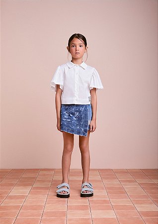 Camisa com laço nas costas Mickey | Animê