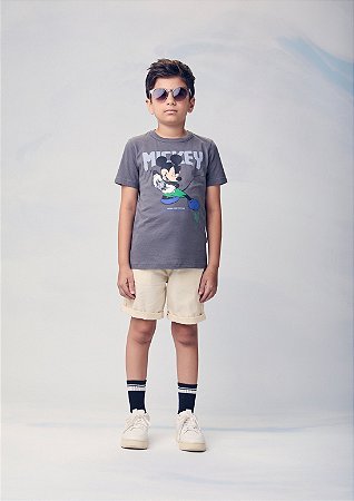 T-shirt Disney cinza do Mickey | Youccie