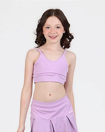 Top Sara Choloe diversão lilás | Siri Kids 41936