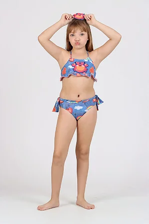 Biquini cropped Luana est Siri Lover | Siri Kids 40017