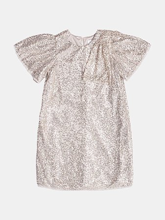 Vestido em tela de paetê | Momi