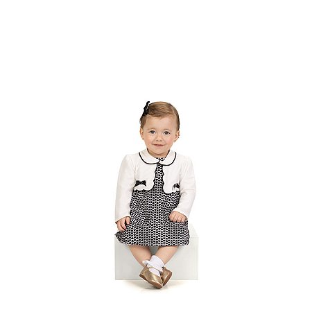 Conjunto Body Vestido Corações e Bolero | Milon
