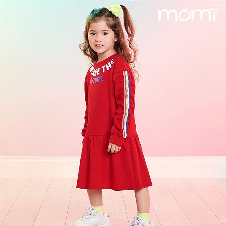 Vestido vermelho future | Momi