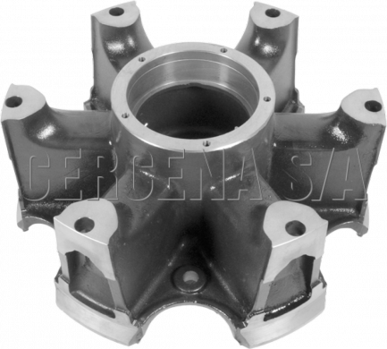 CUBO RODA RAIADA ARO 22 CAR/KRONE/NOMA MOD - CRC002N - PT 2900 - 597 N - 713 - F8597N