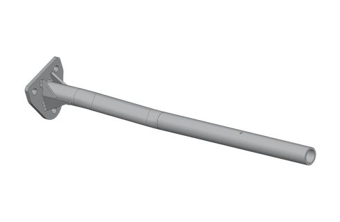 SUPORTE PARALAMA TRASEIRO IVECO STRALIS / EUROTECH 412113731