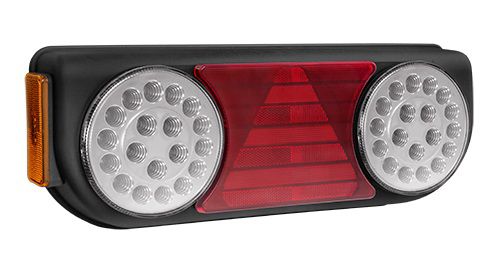LANTERNA TRASEIRA LED FACCHINI 12V/24V LADO ESQUERDO (LENTE CRISTAL)