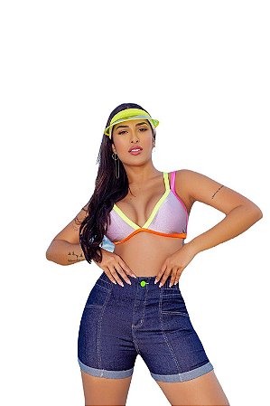 Shorts Jeans C/lycra Ref 753