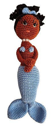 Sereia  Amigurumi Crochê
