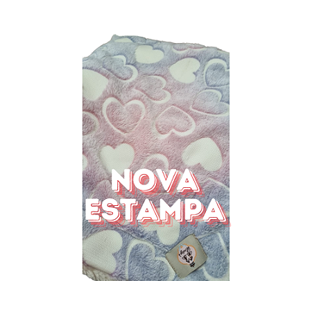 Manta para Cachorro Fleece Heart