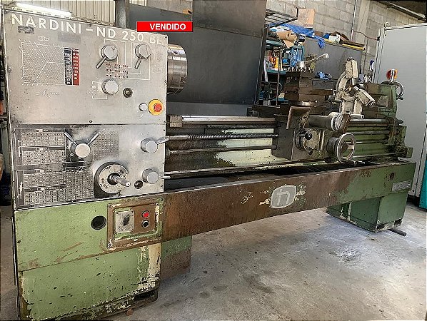 Torno Mecânico Nardini ND 250 BE(VENDIDO)