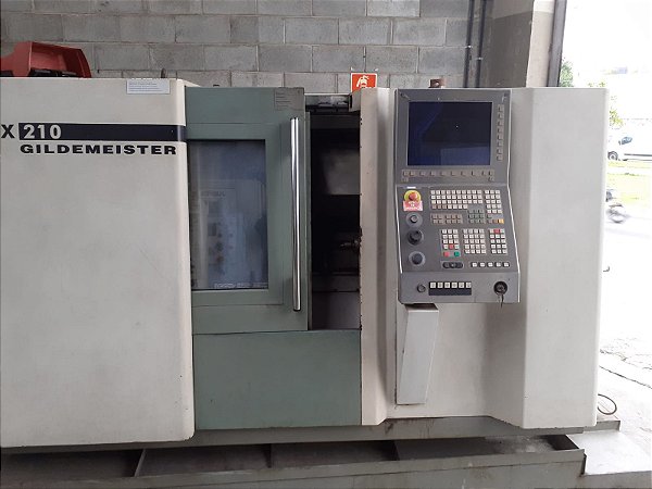 CENTRO DE TORNEAMENTO DMG GILDEMEISTER CTX210 - COMANDO SIEMENS