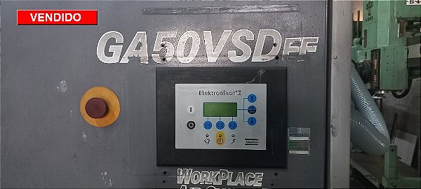 COMPRESSOR DE AR ATLAS COPCO PARAFUSO(VENDIDO)