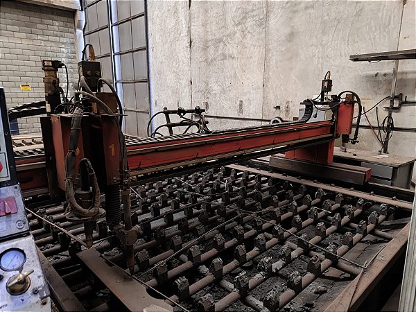 MÁQUINA OXICORTE WALMAR CNC 5000X2500X4"