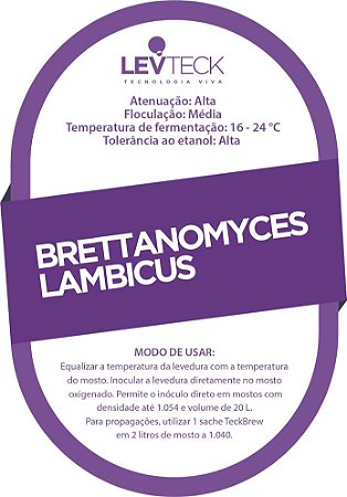 Fermento / Levedura TeckBrew Brettanomyces Lambicus