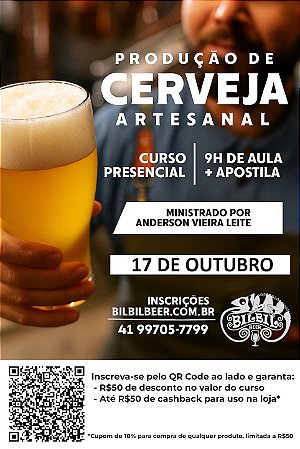 Curso de Como fazer Cerveja Artesanal