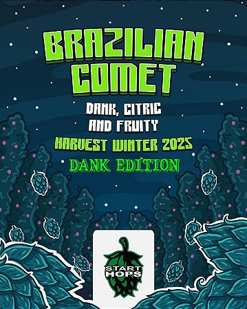 Lúpulo Brasileiro The Brazilian Comet Dank Edition 50gr