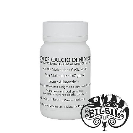 Cloreto de Calcio - Pote 100g