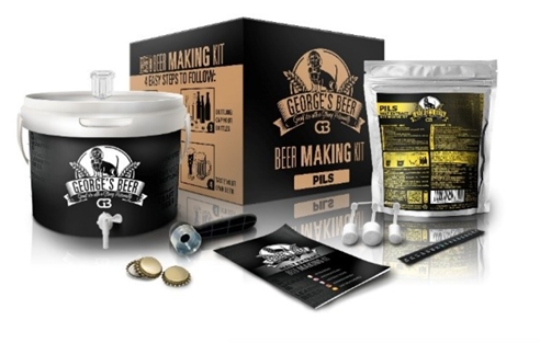 Kit Completo para Produção de Cerveja George's Beer Pils