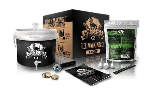 Kit Completo para Produção de Cerveja George's Beer Lager
