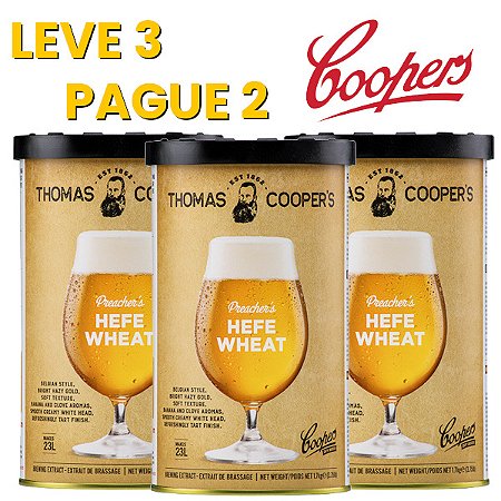 Promoção Coopers - Leve 3 e Pague 2 - Preacher's Wheat (Trigo)