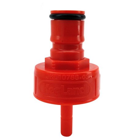 Conector Plástico KEGLAND de Carbonatação para Garrafas PET (Ball Lock)