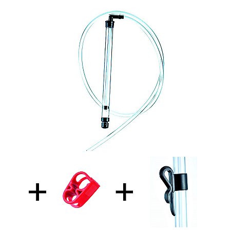 Sifão Grande Easy Start 56cm com Clipe e Fechador de Mangueira
