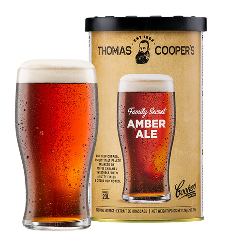 Beer Kit Coopers Family Secret Amber Ale - 23l