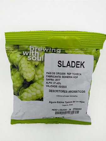 Lúpulo Sladek 25g - Bil Bil Beer Brewshop