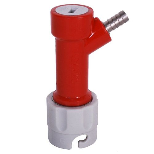 Conector Pin Lock Gás (vermelho e cinza) Espigão