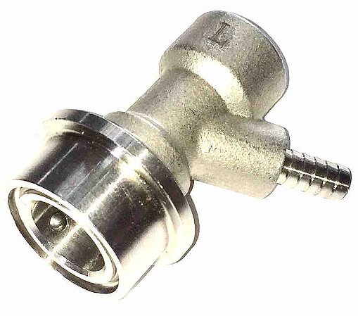 Conector Inox Ball Lock líquido 1/4"