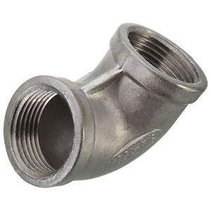 Cotovelo 90 Femea Inox 3/4"