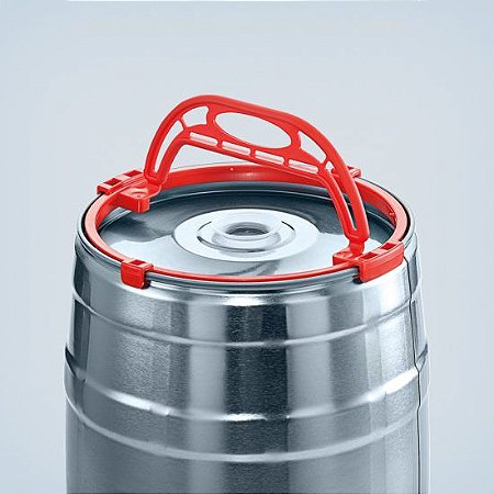 Alça para Carregar Barril 5l (mini keg) vermelha