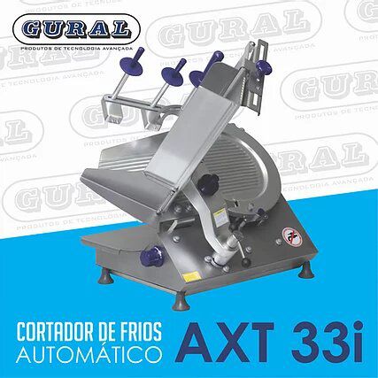 Cortador de Frios Automático AXT 33i GURAL