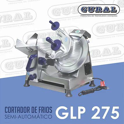 Cortador de Frios Semi-Automático GLP 275 GURAL