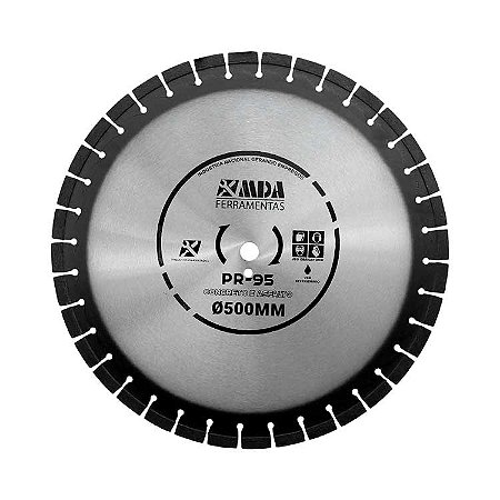 Disco diamantado para concreto 500mm