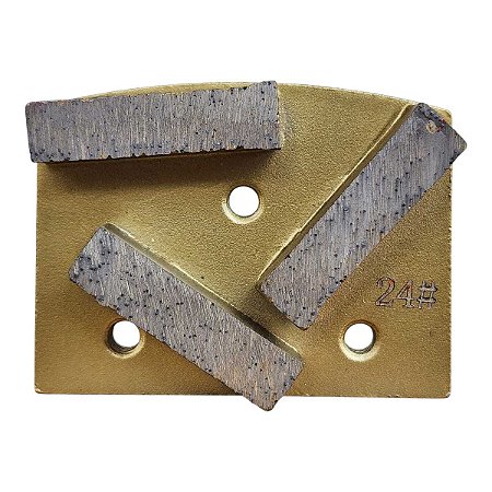 Inserto Diamantado HTC Grão 24 3 Dentes