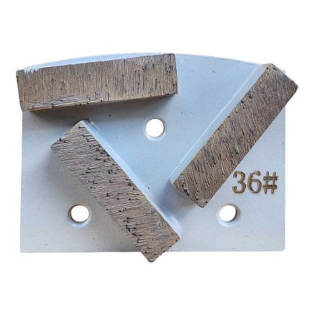 Inserto Diamantado HTC Grão 36 3 Dentes