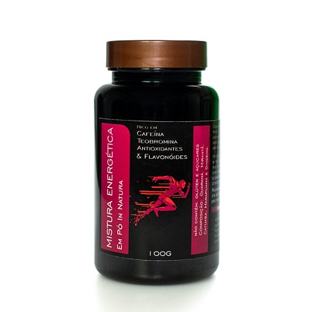 MIXTÃO ENERGÉTICO - Concentrado Energético Sexual, Físico e Mental em Pó - Guaraná / Mirantã / Catuaba / Ginseng - 100G - CÓD: 0741