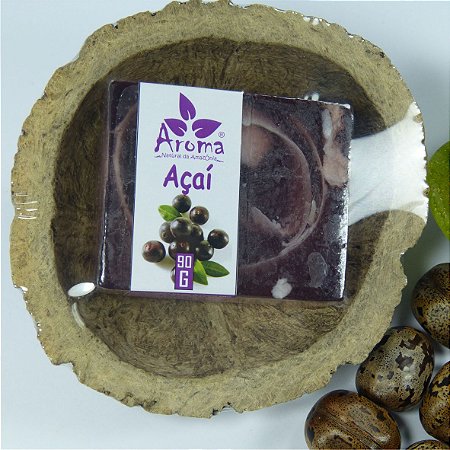 KIT CUIA G - 01 Sabonete Safra Amazônica - 100G / 01 Cuia Regional Decorada - CÓD: 3634