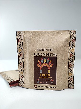 SABONETE HIDRATANTE VEGETAL SAFRA AMAZÔNICA AMENITIES PERSONALIZADO - C/ Manteiga de Cupuaçu / Óleo de Castanha / Quantidade Mínima 100 UND- 25G - CÓD: 2103