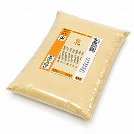ARGILA AMARELA EM PÓ PURA IN NATURA - Rico em Silício / Ação Antioxidante / Hidratação Profunda - Saco 05KG - CÓD: 2144