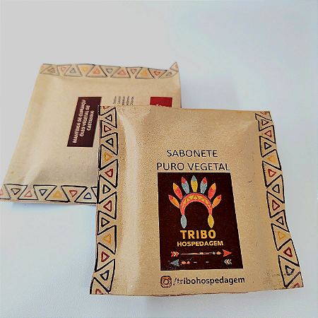SABONETE HIDRATANTE SAFRA AMAZÔNICA AMENITIES - C/ Manteiga de Cupuaçu / Óleo Vegetal de Castanha - 40G - Pedido Mínino 100UND - CÓD: 2130