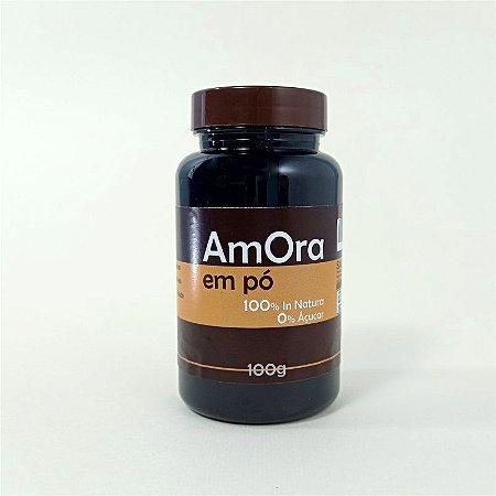 AMORA EM PÓ IN NATURA - Ação Antioxidante / Produção Orgânica / Folhas em Pó - 100G - Cód: 1531