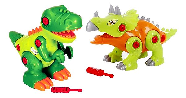 Brinquedo Pedagógico - Dinossauro T-Rex - 30 cm - Maral
