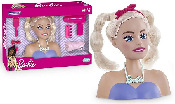 Barbie Styling Head Core Com Frases PUPEE BRINQUEDOS