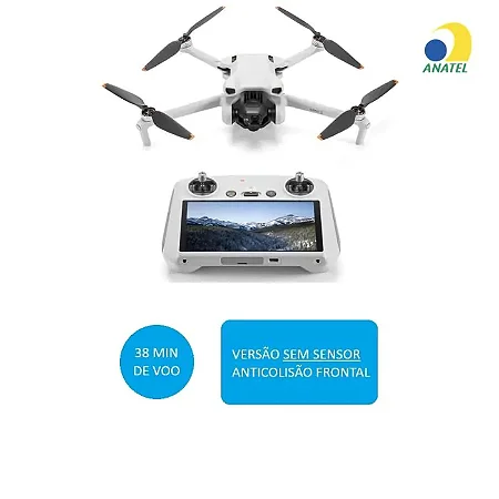 Drone DJI Mini 3 Standard (Com tela) BR