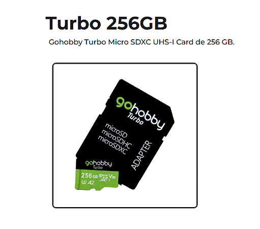 MicroSD Turbo - Micro SD 256GB